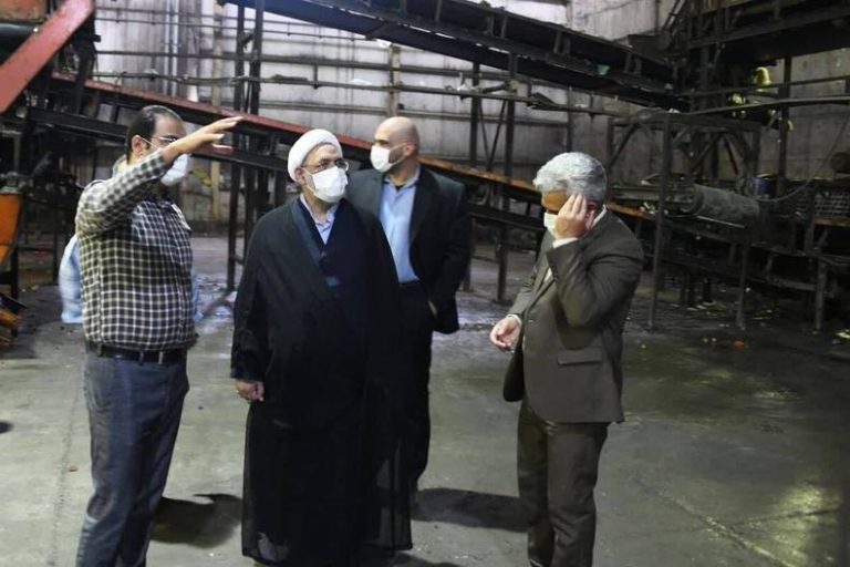 بازدید میدانی مدیر کل دادگستری مازندران از کارخانه زباله سوز نوشهر